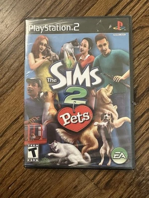 THE SIMS 2 PETS (PS2, BRAND NEW) FACTORY SEALED PLAYSTATION 2 GAME - Image 1 of 2