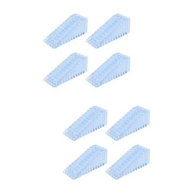 8 stücke Silikon Türanschlag Keile Türkeilstopfen winddichte Türstopper - Bild 1 von 4