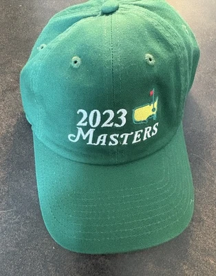 Gorra Masters 2023 algodón verde Augusta National 1 - sin usar Foto 1 de 4