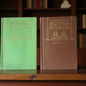 Uncle Arthur's Bedtime Stories by Arthur S. Maxwell 1941 Set 2 Vol 9-12, 17-20 - Imagen 1 de 19