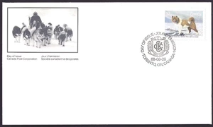🍁Canada #1219 "DOGS OF CANADA" Brand New 1988 First Day Cover - Picture 1 of 2