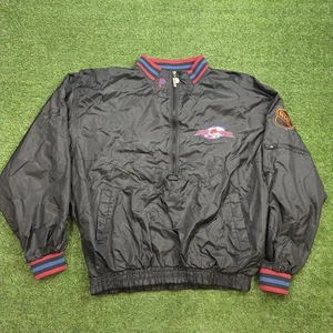 Vintage Pro Player Colorado Avalanche NHL Mid Zip Pullover Windbreaker Mens L - Picture 1 of 5