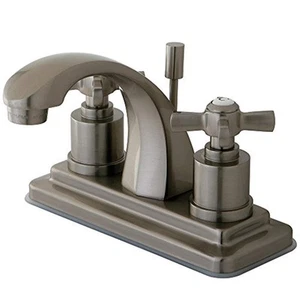 KS4648ZX Millennium 4 Zoll Mittige Toilettenarmatur mit Messing Pop-Up, Bürste... - Bild 1 von 1