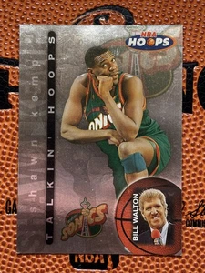 1996-97 NBA Hoops Shawn Kemp Talkin' Hoops #24 Supersonics - Bild 1 von 2