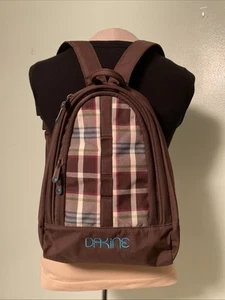 Dakine Cosmo Mini Backpack 6.5L Unisex Daypack 90s Y2K Brown Plaid 12x9x3 - Picture 1 of 15