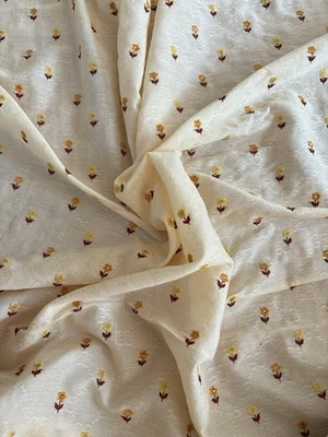 Tela de algodón bordada Gucci Deadstock Foto 1 de 4