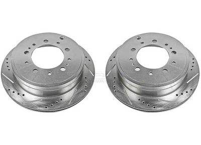 PowerStop para 08-11 Lexus LX570 evolución trasera rotores perforados y ranurados - par Foto 1 de 4