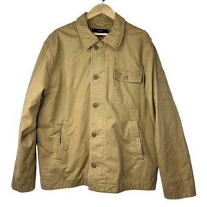 Giacca cappotto fienile Y2K Gap Chore vintage anni 90 marrone abbigliamento da lavoro tela cotone uomo XL - Foto 1 di 6
