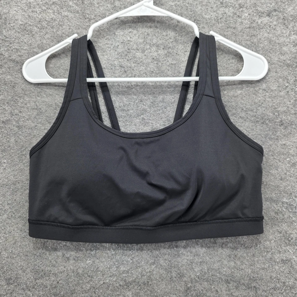 Adidas Sports Bra Womens XL Aeroready Strappy Back Athletic Training Recycled - Image 1 of 4