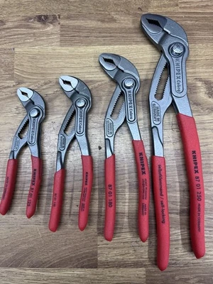 Knipex Cobra Plires Set 4 Pieces