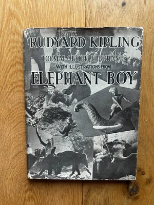 Toomai of the Elephants by Rudyard Kipling 1937 HBDJ London Film Elephant Boy - Image 1 of 4