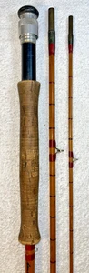 Split Cane Trout Fly Rod CAMBRIAN FLY FISHERS of WALES 3 Piece 9’ Vintage - Picture 1 of 19