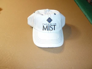 Canadian Mist White Adjustable Cotton   Baseball Cap New w/o tags - Picture 1 of 4