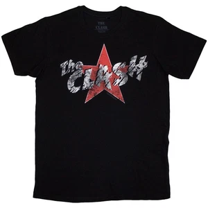 The Clash T-Shirt: Star Logo (Black) OFFICIAL NEW - Picture 1 of 7