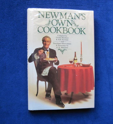 Newman's Own Cookbook SIGNED by PAUL NEWMAN - Terrific Photos, Stories & Recipes - Image 1 of 4