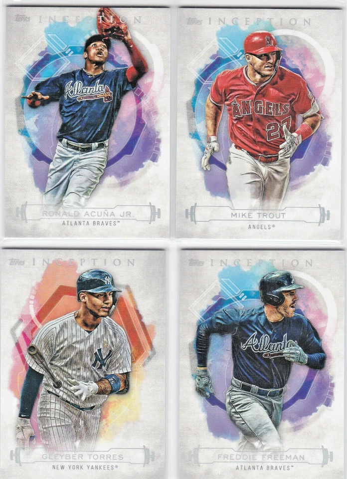 2019 Topps Inception Base Card YOU PICK - Complete your team set! - Image 1 of 1