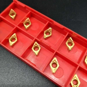 10pcs /a box DCMT070208 BP010 DCMT 21.52 Indexable CNC Carbide turning insert  - Picture 1 of 3