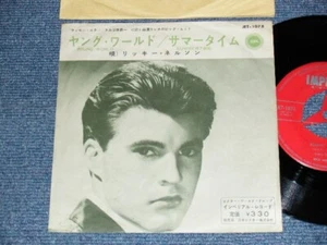 RICKY NELSON Japan 1962 JET-1078 7"45 YOUNG WORLD - Picture 1 of 6