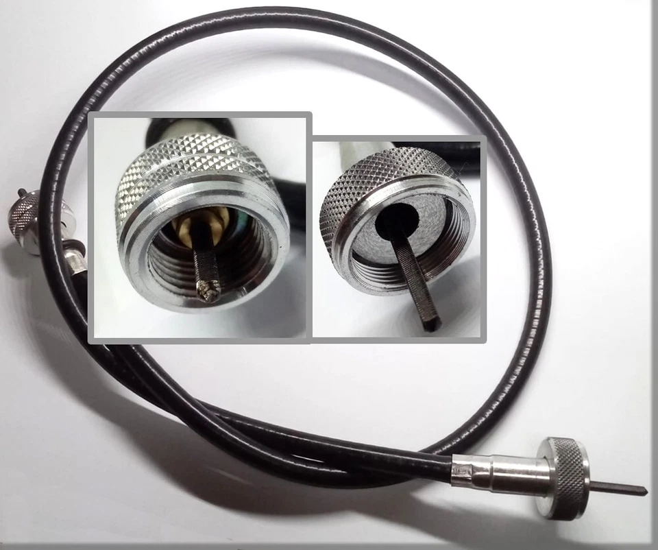 ALFA ROMEO DUETTO SPIDER 1990/93 - CONTAQUILOMETRI CAVO 805 MM 60554799 Foto 1 de 1