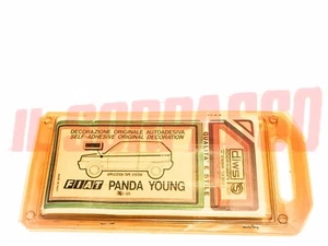 Stickers Kit Stripes Screen Prints Side Fiat Panda Young Original - Picture 1 of 1
