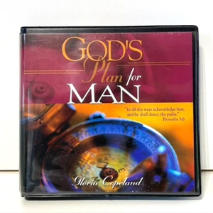 God's Plan For Man CD Audiobook by Gloria Copeland Religious & Spiritual 6 Discs - Foto 1 di 5