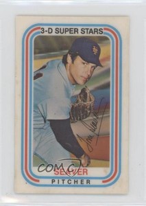1976 Kellogg's 3-D Super Stars Tom Seaver (Decimal Point before 552 in 1967) HOF