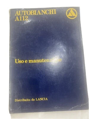 uso e manutenzione Autobianchi A112 - Immagine 1 di 4