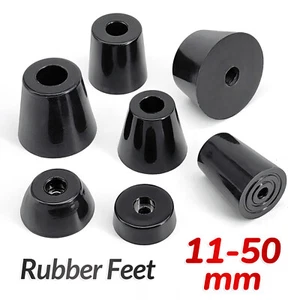Heavy Duty Rubber Feet Audio Equipment and Furniture Rubber PVC Floor Protectors - Picture 1 of 56