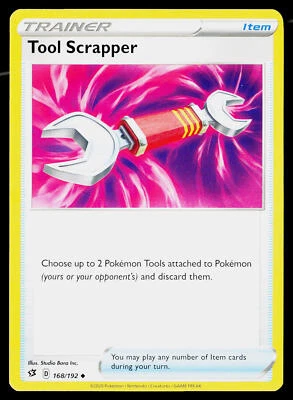 Tool Scrapper SWSH02: Rebel Clash #168/192 Uncommon - Image 1 of 2