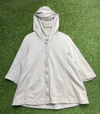 Chaqueta con Capucha Capa Subterránea Prairie Para Mujer Grande Cremallera Grunge Gótico Hippie Foto 1 de 4