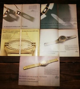 OROLOGIO OMEGA VINTAGE ANNI 70 ORIGINALE GRANDE LOTTO SEAMASTER CONSTELLATION ARGENTINA ANNUNCI #3 - Foto 1 di 6