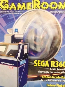 GameRoom Magazine Sega R360 Kevin Keinert's Restore September 2008 012618nonrh2 - Picture 1 of 1