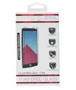 ZNitro Nitro Tempered Glass Screen Protector for LG G4, Clear - Picture 1 of 6