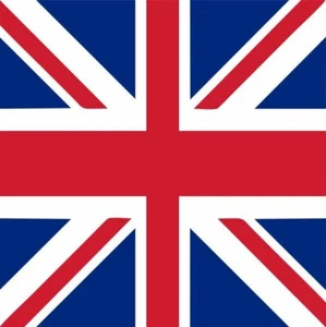 Union Jack U.K. Flag 32" x 32" Gas Tank / Roof Vinyl Decal Sticker Wrap #470 - Picture 1 of 6