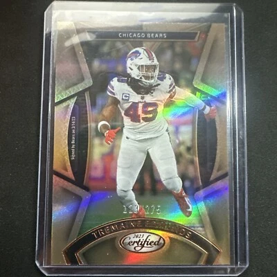 2023 Panini Certified - Mirror Bronze #58 Tremaine Edmunds /275 - Image 1 of 3