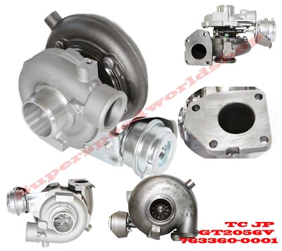 GT2056V 763360-0001 Turbo para 05-06 Jeep Liberty 2.8L 2768CC 171Cu en I4 Diesel Foto 1 de 4