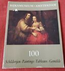 RIJKSMUSEUM, AMSTERDAM 100 Schilderijen Paintings Tableaux Gemalde PB holenderski/angielski