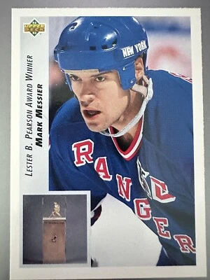 1992 Upper Deck #432 Mark Messier NY Rangers - Image 1 of 2