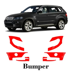 Front bumper PreCut PPF Paint Protection Film For BMW X5 2007-2010 - Picture 1 of 6