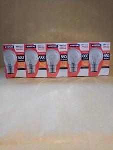 PROPER LIGHTBULBS 10 X 60 WATT 240v B22 BAYONET CLEAR GOLF BULBS FREE P&P!!! - Picture 1 of 1