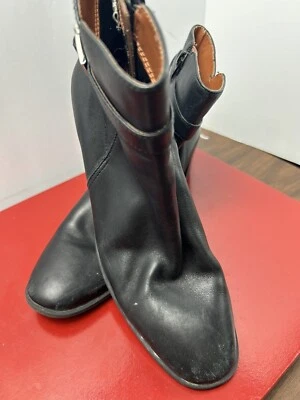 Botines Predictions para mujer talla 7 negros con cremallera lateral hebilla Foto 1 de 4