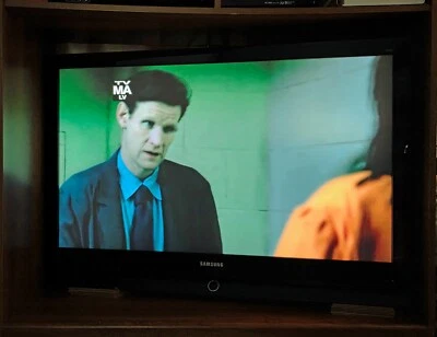 Рабочий настенный телевизор Samsung HI-Def LCD 46 дюймов с пультом дистанционного управления и документами, # LN S4692 - Изображение 1 из 4