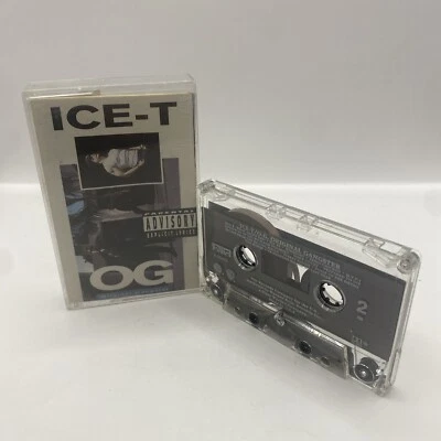 ICE-T O.G. Original Gangster ( cassette tape 1991) Rap USA Import Rare - Image 1 of 4