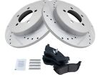 For 2002-2005 Ford Explorer Brake Pad And Rotor Kit Rear 56295Yxxh 2004 2003