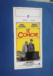 PLAKAT LE COMICHE RENATO POZZETTO PAOLO VILLAGGIO C0 - Bild 1 von 1