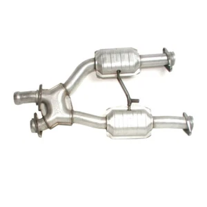 BBK 94-95 Mustang 5.0 Short Mid X Pipe With Catalytic Converters 2-1/2 For BBK - Picture 1 of 10