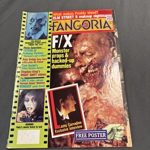 Vintage Fangoria #52 Horror Magazine March 1986 - A Nightmare on Elm Street 2 - Picture 1 of 3