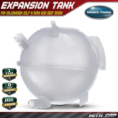 Tanque de expansión de refrigerante para Volkswagen Jetta Golf City Clásico Beetle Audi 603027 Foto 1 de 4