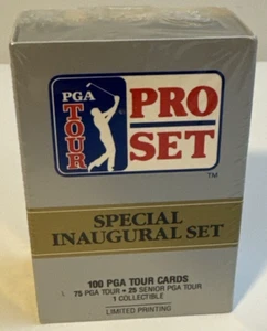 Juego profesional de golf PGA 1990 juego sellado de fábrica 100 cartas Nicklaus Palmer envío gratuito - Imagen 1 de 1