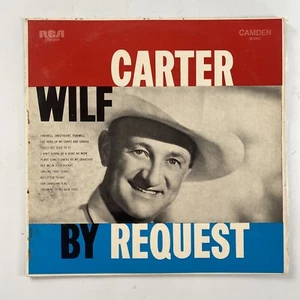By Request, Wilf Carter (Camden) 12" Record LP 33 RPM, Folk, Country - Picture 1 of 8